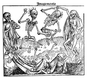 Smrt triumfující, 1493 od Unbekannt