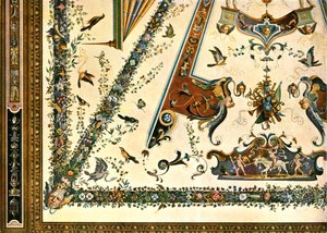 Dekorace v galerii Uffizi, Florencie, Itálie, 1928. od Unbekannt