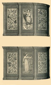 Decorations of the West Dining-Room, South Kensington Museum, c1865, 1881. od Unbekannt