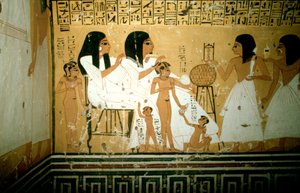 Deir el-Medineh, Luxor, Théby, Egypt, 20. století od Unbekannt