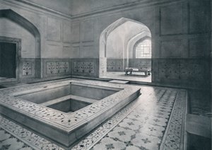 Dillí. Královské lázně v paláci, c1910. od Unbekannt
