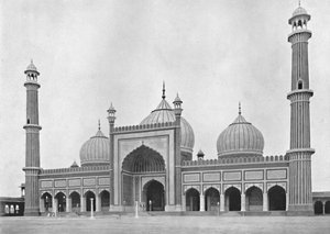 Dillí. Jumma Musjid, c1910. od Unbekannt