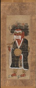 Démon intonující jméno Buddhy Oni no nenbutsu, 1700. od Unbekannt