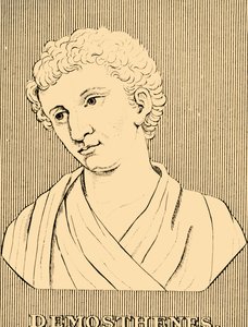Demosthenes, 384-322 př.nl, 1830. od Unbekannt