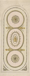 Design for a Panel, 1748-92. od Unbekannt