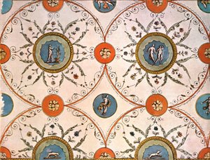 Design pro nástropní malbu, Itálie, 1928. od Unbekannt