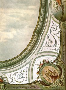 Design pro stropní dekorace, Itálie, 1928. od Unbekannt