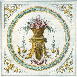 Design pro výzdobu interiéru, Francie, 1928. od Unbekannt