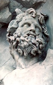 Detail z Velkého vlysu Pergamonského oltáře, 180-159 př.nl od Unbekannt