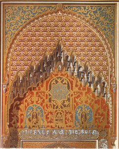 Detail centrální části Lindarajas Balcony, 1907. od Unbekannt