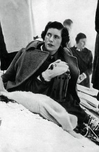 Diana Gordon Lennox, kanadská lyžařka, zimní olympijské hry, Garmisch-Partenkirchen, Německo, 1936 od Unbekannt