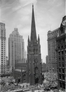 Kostel Nejsvětější Trojice v New Yorku. Ehm 1935 od Unbekannt