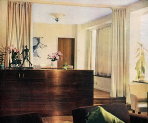Jídelní výklenek v obývacím pokoji v Sun House, Hampstead, Londýn, 1937. od Unbekannt
