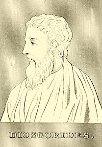 Dioscorides, c40-90 našeho letopočtu, 1830. od Unbekannt
