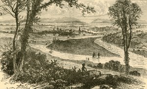 Vzdálený pohled na Perth, 1898. od Unbekannt