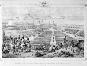 Rozdělení křížů čestné legie v táboře Boulogne, 16. srpna 1804, 1841 od Unbekannt