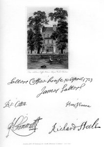 Don Salteros Coffee House, Cheyne Walk, Chelsea, 1723, 1840 od Unbekannt
