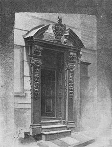 Dveře, Painter Stainers Hall, 1890 od Unbekannt
