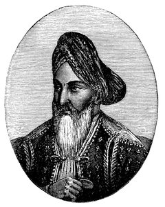 Dost Mohammad Khan 1793-1863 vládce Afghánistánu, c1880 od Unbekannt