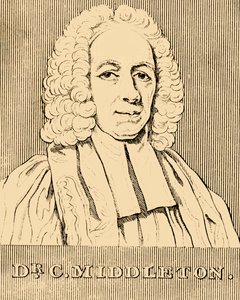 Dr. C. Middleton, 1683-1750, 1830. od Unbekannt