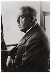 Dr Hugo Eckener, manažer konstrukce vzducholodí Zeppelin, c1917-1933 1933 od Unbekannt