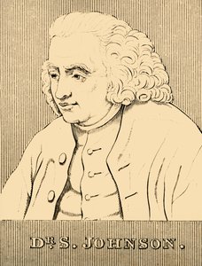 Dr. S. Johnson, 1709-1784, 1830. od Unbekannt
