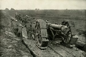 Tažení zbraní do nových předsunutých pozic, 1919. od Unbekannt