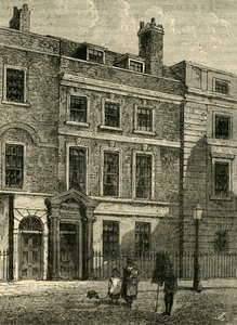 Drydensův dům, 1881. od Unbekannt