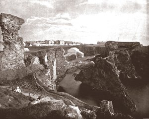 Hrad Dunbar, East Lothian, Skotsko, 1894. od Unbekannt