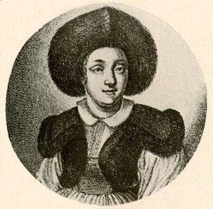 Holandská dívka v kožešinové čepici a kožešinové lemované bundě, 1641, 1937. od Unbekannt