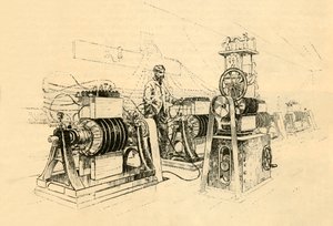 Dynamo-Electric Machines, Worked by Steam, and Producing Magneto-Electricity, 1882. od Unbekannt