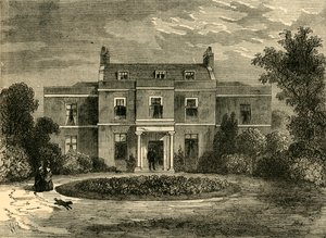 Earls Court House Dříve John Hunters House, c1876. od Unbekannt
