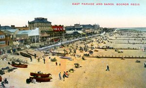 East Parade and Sands, Bognor Regis, West Sussex, 1950 od Unbekannt