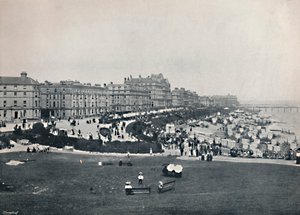 Eastbourne - Celkový pohled z Wish Tower, 1895 od Unbekannt