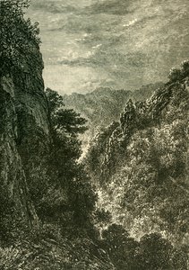 Soutěska Ebbor, 1898. od Unbekannt