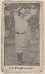 Eddie Plank, Philadelphia, American League, ze sady hráčů baseballu W500, ca. 1915. od Unbekannt