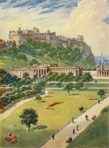 Hrad Edinburgh, c1948. od Unbekannt