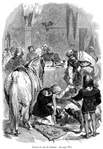 Edward II a ministrant od Unbekannt