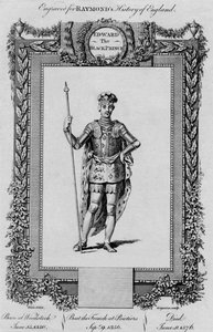 Edward Černý princ, c1787 od Unbekannt