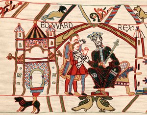 Edward The Confessor, anglosaský král Anglie, 70. léta 11. století od Unbekannt