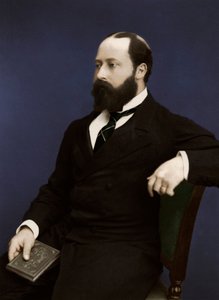 Edward VII, pak princ z Walesu, 1876 od Unbekannt