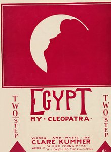 Egypt, moje Kleopatro, 1904. od Unbekannt