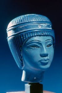 Egyptská busta, možná Tutanchamon, 18. dynastie od Unbekannt