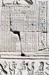 Egyptský kalendář, chrám Kom Ombo, Egypt, 2.–1. století před naším letopočtem od Unbekannt