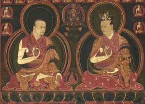 	
Osmý karmapa Mikyo Dordže (1507-1554) a jeho učitel První Sangye Nyenpa od Unbekannt