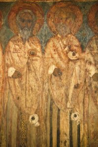 Freska kostela El-Moallaqah Le Caire Egypt od Unbekannt