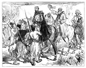 Eldred Pottinger v Herátu, Afghánistán, c1837, 1900 od Unbekannt