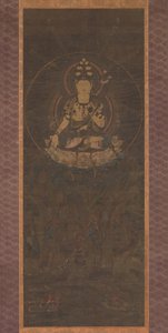 Jedenáctihlavý Kannon na hoře Fudaraka, 13. století. od Unbekannt