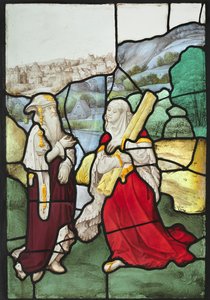 Eliáš a vdova ze Sarepty, c. 1525. od Unbekannt
