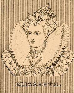 Alžběta, 1533-1603, 1830. od Unbekannt